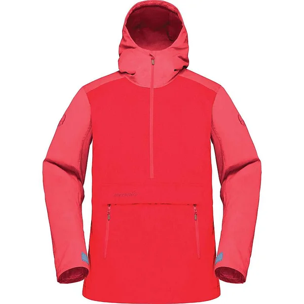 Norrona Women's Svalbard Cotton Anorak Jacket - Large - Coronet Blue