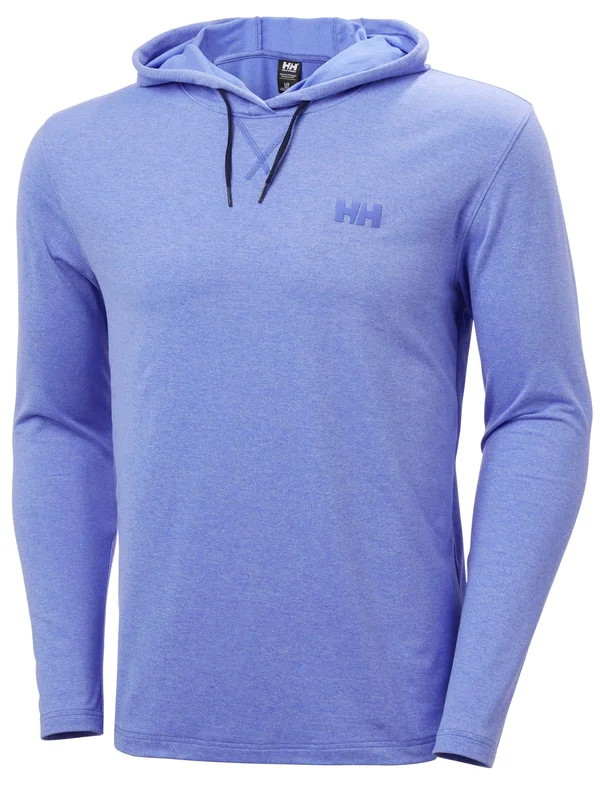Helly Hansen Men's Verglas Light Hoodie - XL - Royal Blue Melange