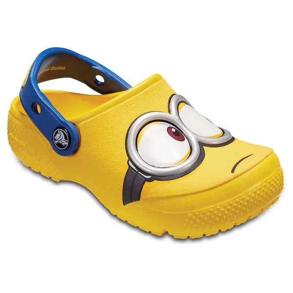 Crocs Kids Yellow Minions Fun Lab Clogs