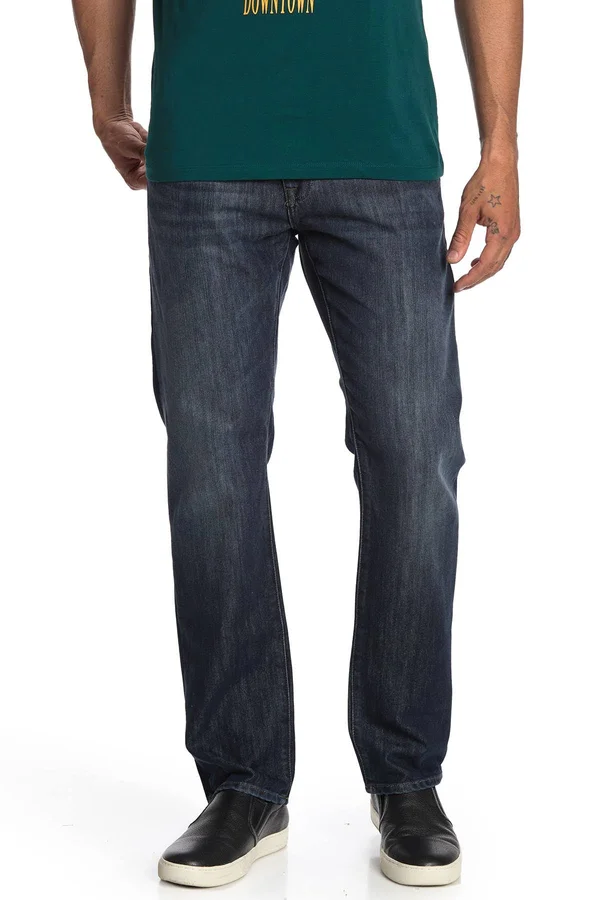 Mavi Zach Straight Jeans - 30-34x22 Inseam - Size 31x30 - Deep Shaded Manhattan at Nordstrom Rack