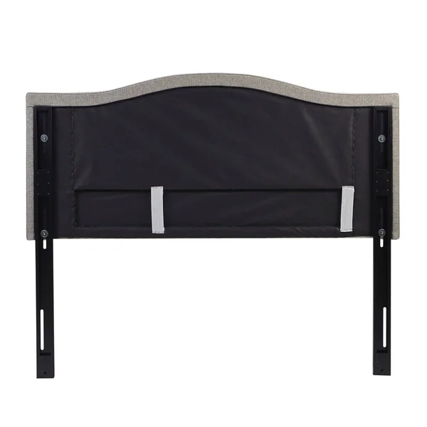 Madison Park - Nadine Upholstery Headboard - Grey - King