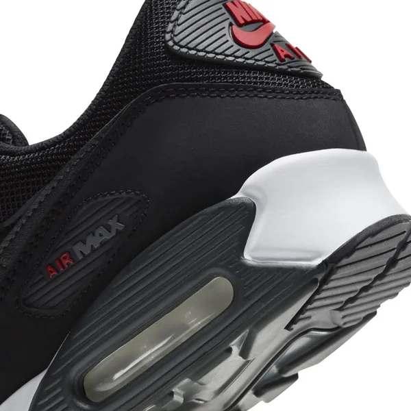Nike Men's Air Max 90 Casual Shoes in Black/Black Size 8.0 - Leather