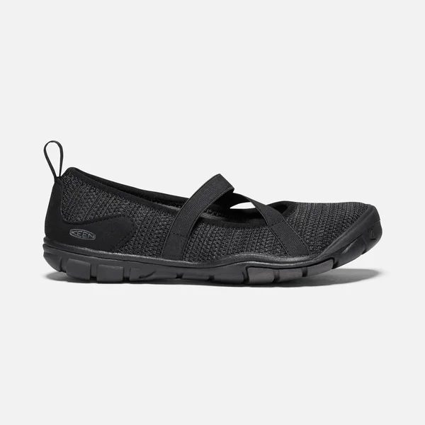 Keen Women's Hush Knit Mary Jane CNX - Black/Raven - 7