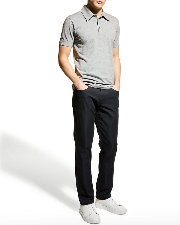 Peter Millar Men's eb66 5-Pocket Performance Pants - Black, Men's, 32