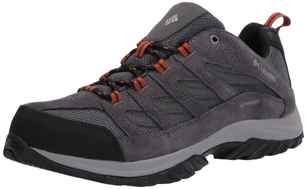 Columbia Crestwood Waterproof 9.5, Graphite, Dark Adobe
