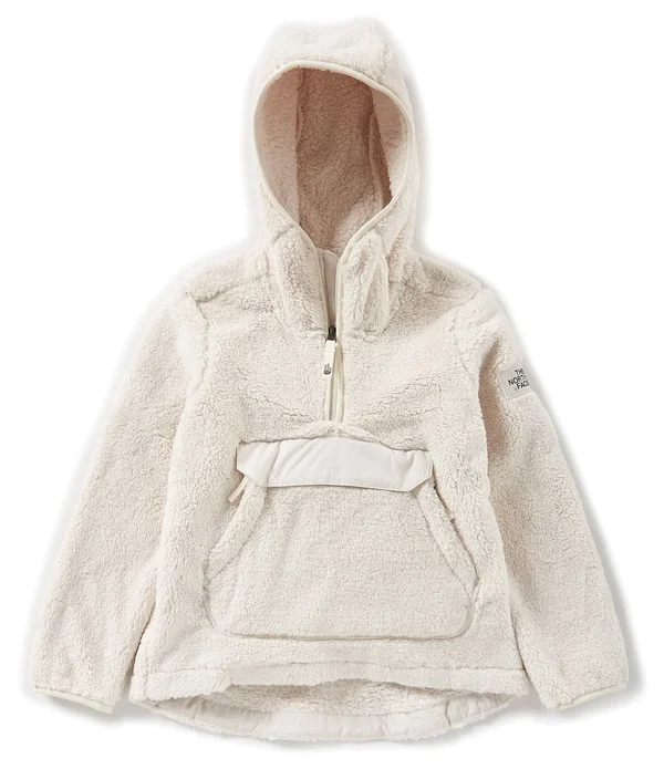 The North Face Campshire Pullover Hoodie - Girls& Vintage White - L