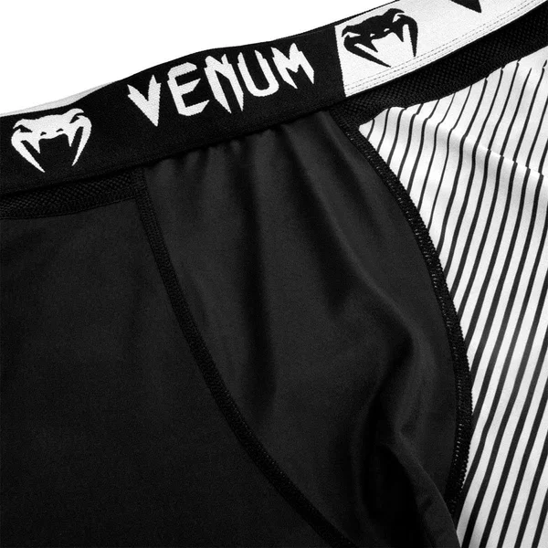 Venum No-Gi 2.0 MMA Compression Spats - Large - Black/White