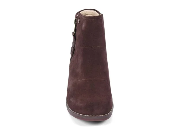 Spenco Ivy Women's Suede Ankle Boot French Roast - 10 Wide