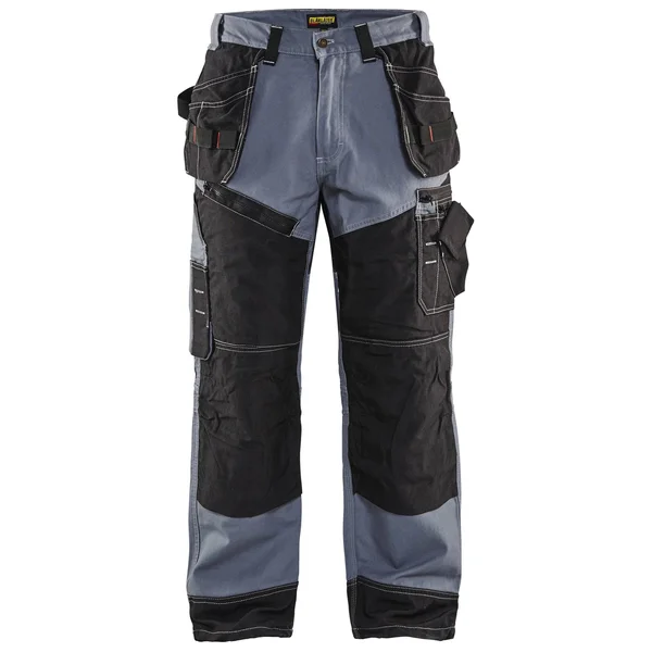 Blaklader 1600 X1600 Work Pants - Grey/Black - W44 - 34x22 Inseam