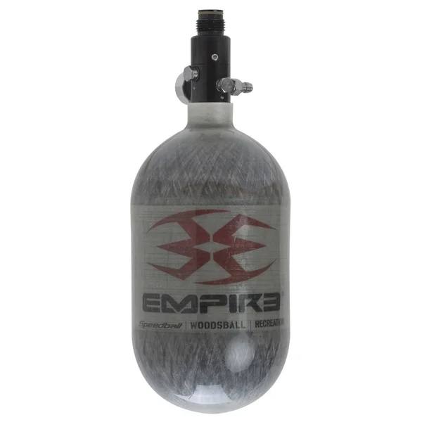 Empire Paintball Basic Carbon Fiber Air System, 68 Cubic inch, Grey