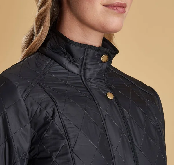 Barbour Cavalry Polarquilt Jacket - Red