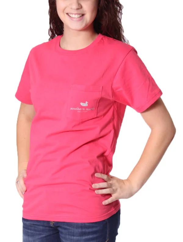 Southern Class Tee Small, Strawberry Fizz