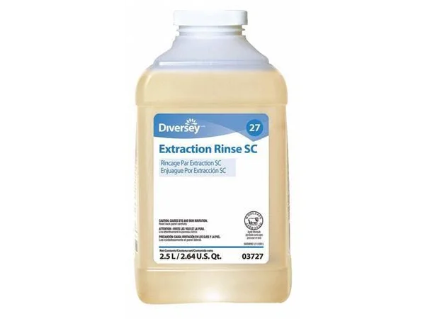 Diversey 903727 Carpet Extraction Rinse, 2.5L, Clear, PK2