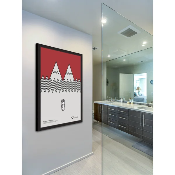 Marmont Hill Inc 'Wrapped in Plastic' Framed Painting Print - 20 x 30