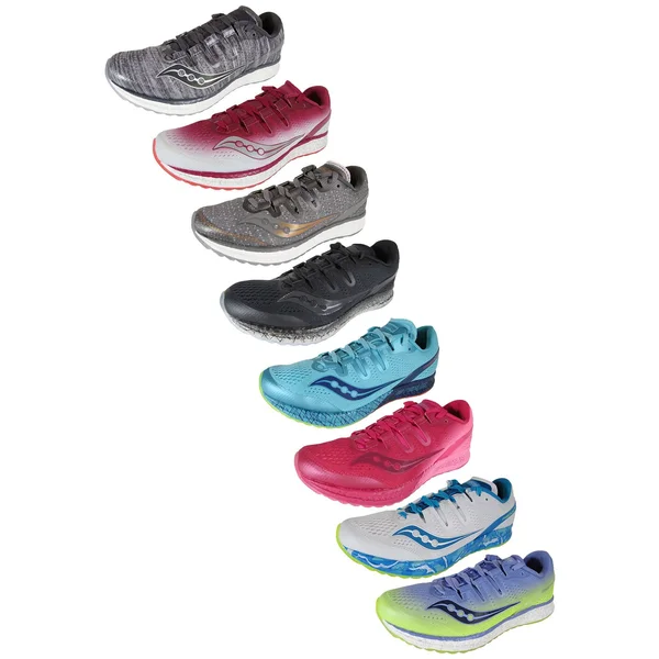 Saucony Women's Freedom ISO - Grey/Denim/Copper (S10355-30)