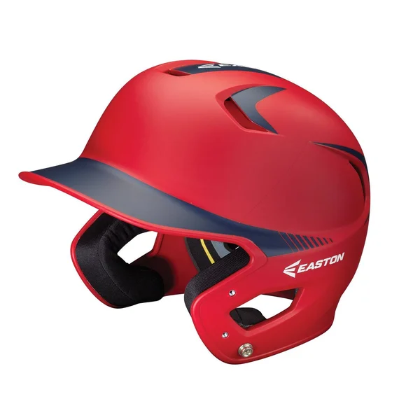 Easton Z5 Grip Two Tone Senior Batting Helmet - Red/Navy
