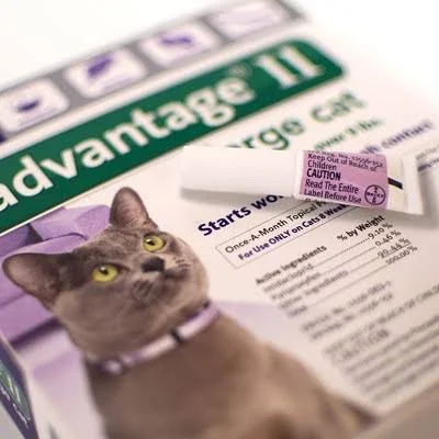 Bayer Advantage II Topical Flea Treatment for Cats - 4 pack