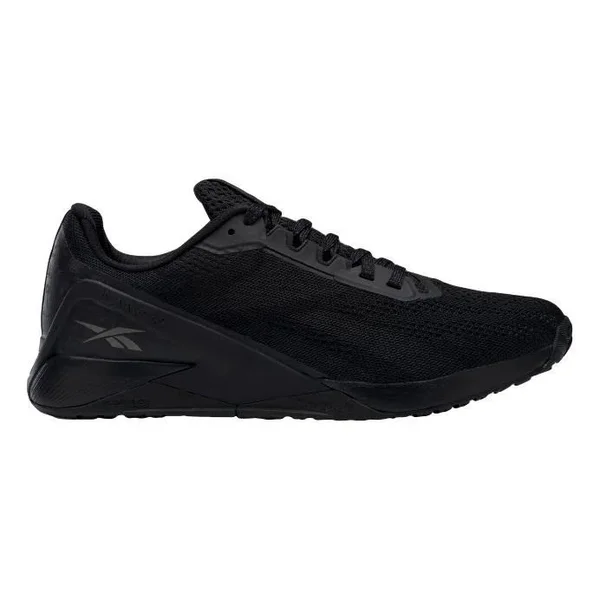 Reebok Men's Nano X1 Training Shoes in Black/True Grey 8/Silver Met. Size 9 - Cross Training - Training Shoes