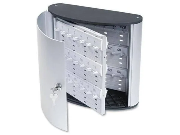DURABLE KEY BOX - Key cabinet - 54 hooks - aluminum - silver