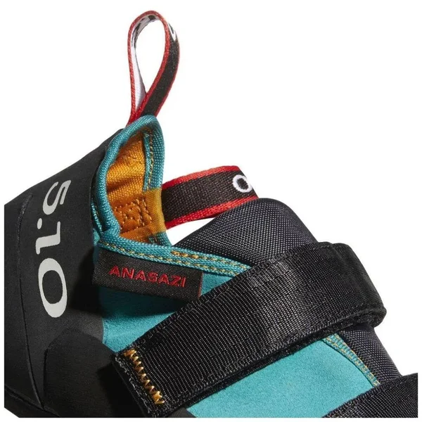 Five Ten Women's Anasazi LV Climbing Shoe - 7 - Collegiate Aqua - Black, Red