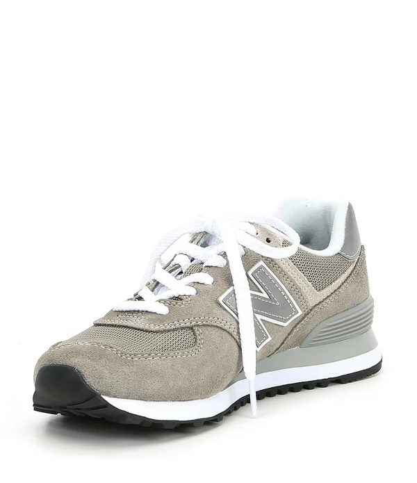 New Balance 574-WHITE-7