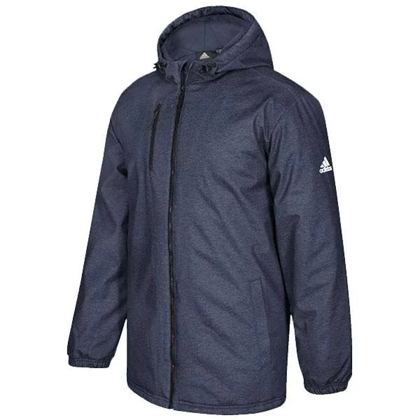 Adidas Men's Game Built Heavyweight Winter Jacket, S, Navy