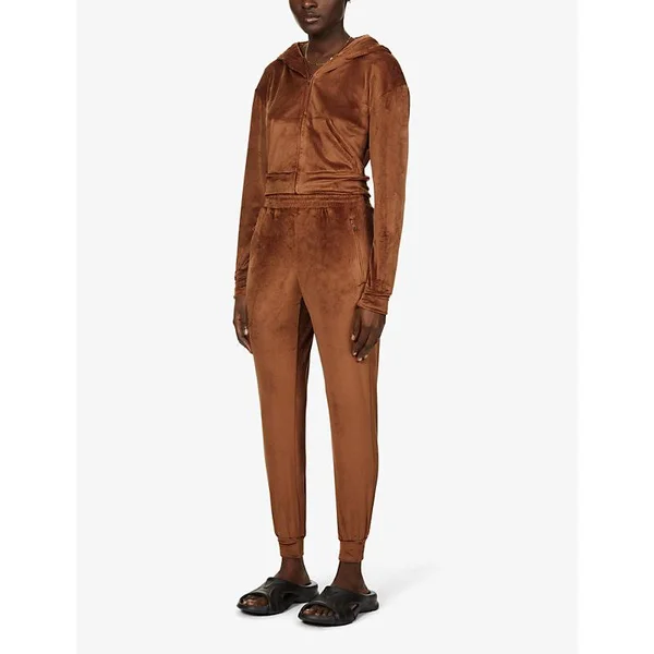 SKIMS Velour Hoodie - Bronze, XL