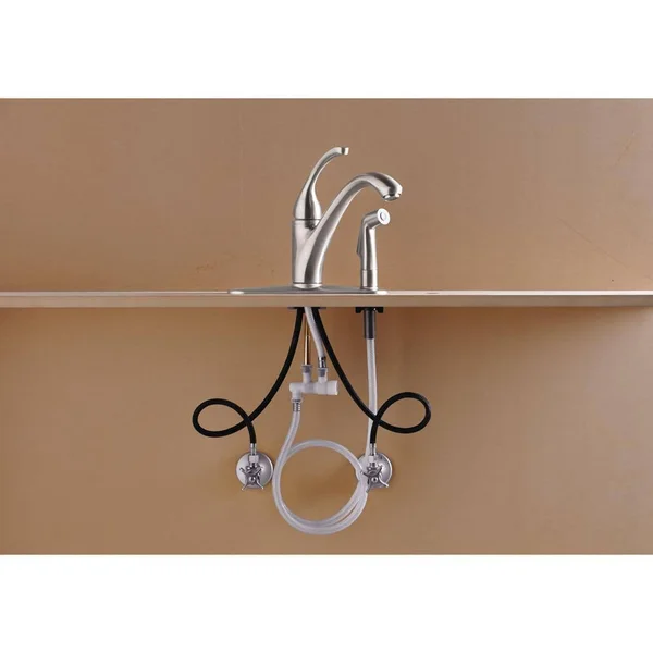 Kohler K-10413-BN Forte Kitchen Faucet Vibrant Brushed Nickel