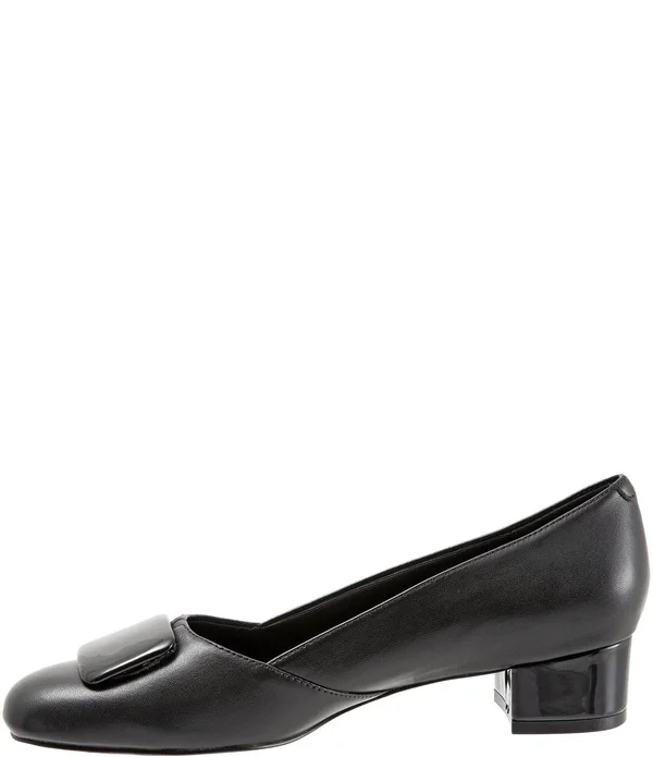 Women's Trotters Delse Pump, Size: 7, Black
