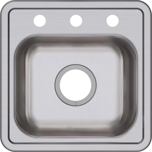 Elkay D115163 Dayton 15x22 Stainless Steel Bar Sink - Single Bowl, Satin