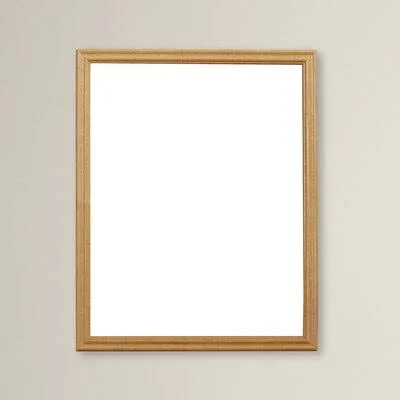 0.75x22 Wide Wood Grain Picture Frame Alcott Hill Color: Natural Brown, Size: 24x22 x 36x22