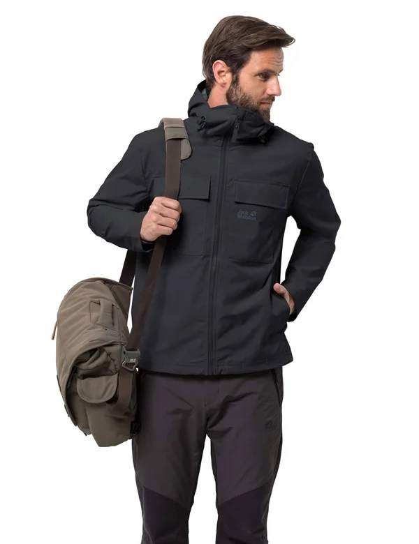 Jack Wolfskin Men's Summer Storm Jacket - Medium - Phantom